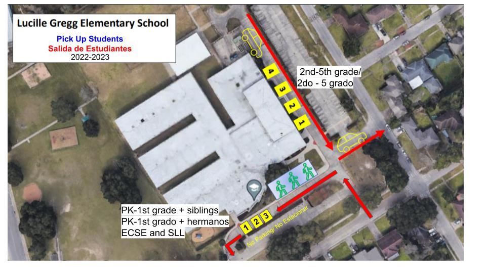  Student Dismissal Map